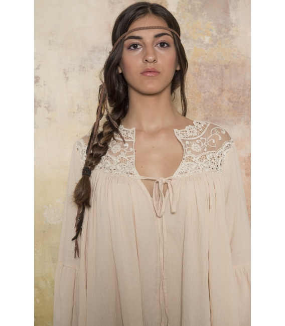 Robe Peace Nude - Collection Bohème Robe Peace Nude - Collection Bohème