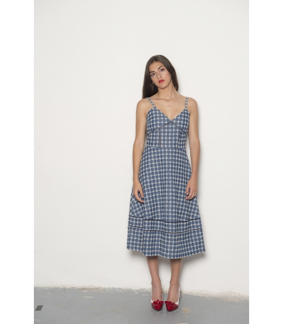Robe Marilyne Denim - Collection Wall Street Robe Marilyne Denim - Collection Wall Street