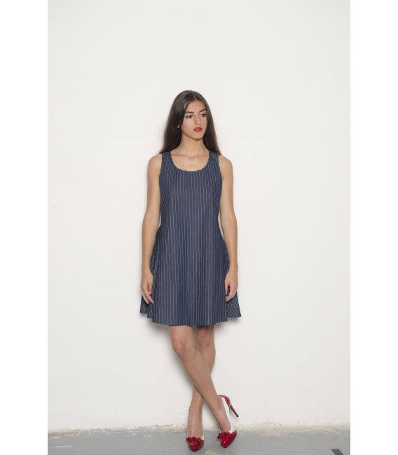 Robe Rosie Denim - Collection Wall Street Robe Rosie Denim - Collection Wall Street