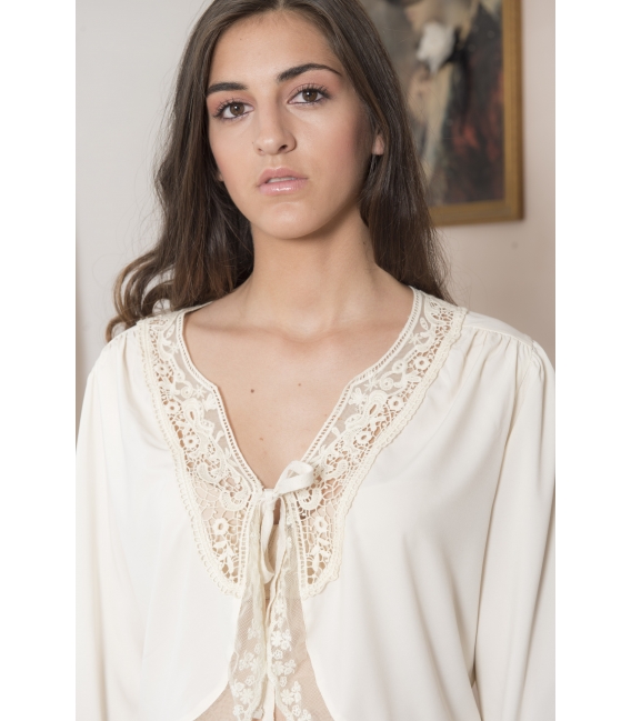 Boléro Camélia perle - Collection Précieuse Boléro Camélia perle - Collection Précieuse