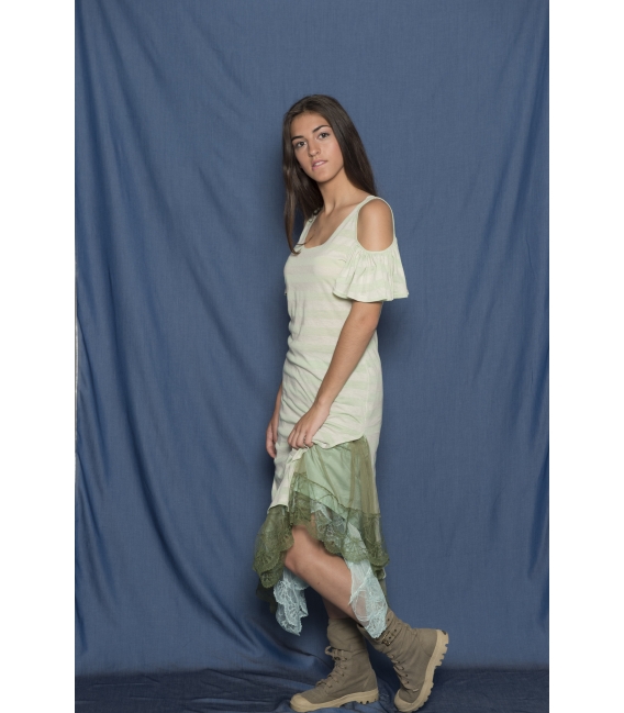 Robe Pretty Kaki - Collection Crazy Girl Robe Pretty Kaki - Collection Crazy Girl