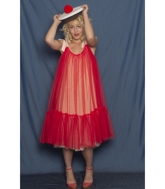 Robe Wonderfull réversible Marine - Collection Crazy Girl Robe Wonderfull réversible Marine - Collection Crazy Girl