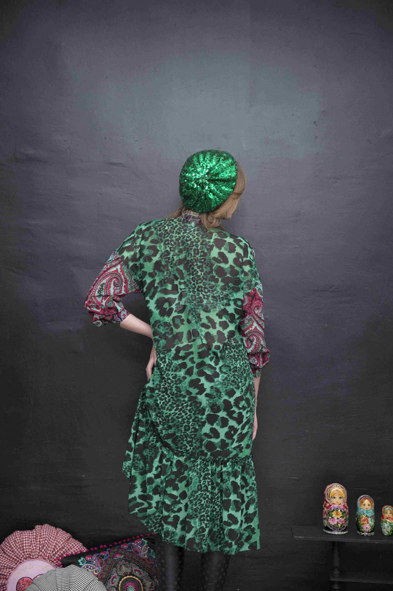 Robe longue Anastasia Psychédélik - Collection Jolie bordelik