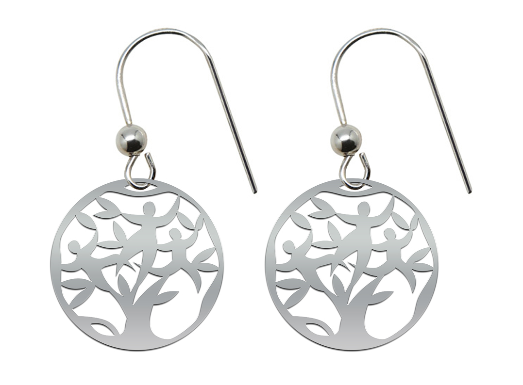 Boucles d'oreilles TREE OF LIFE