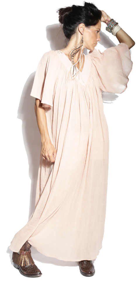 Robe mi-longue Bobo Nude - Boheme Robe mi-longue Bobo Nude - Boheme