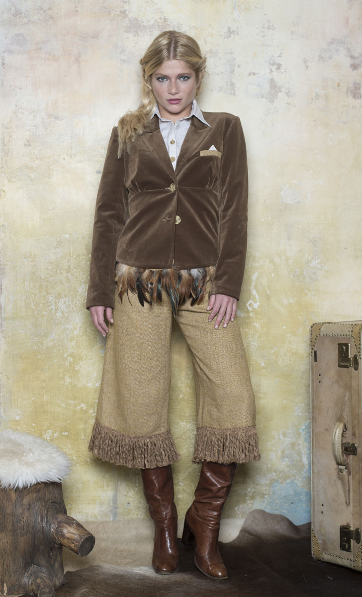 Veste Courtney Brown Velours - Collection Country Veste Courtney Brown Velours - Collection Country