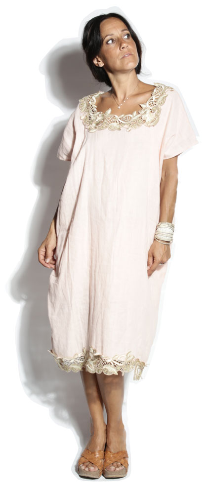 Robe Frida Nude - Mexicaine Robe Frida Nude - Mexicaine