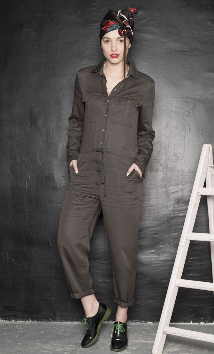 Salopette Hudson Black - Collection Workeur Salopette Hudson Black - Collection Workeur