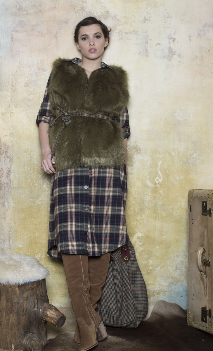 Petit Gilet Joe Kaki - Collection Country Petit Gilet Joe Kaki - Collection Country