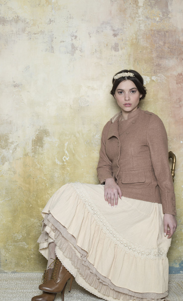 Jupe Jude Cream - Collection Bohemian Vintage Jupe Jude Cream - Collection Bohemian Vintage