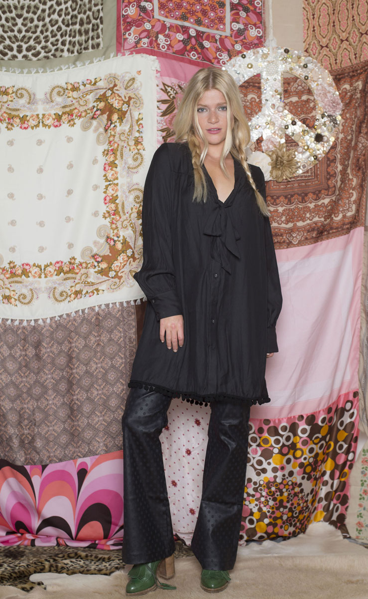 Tunique Kalia Black - Collection Gypset Tunique Kalia Black - Collection Gypset