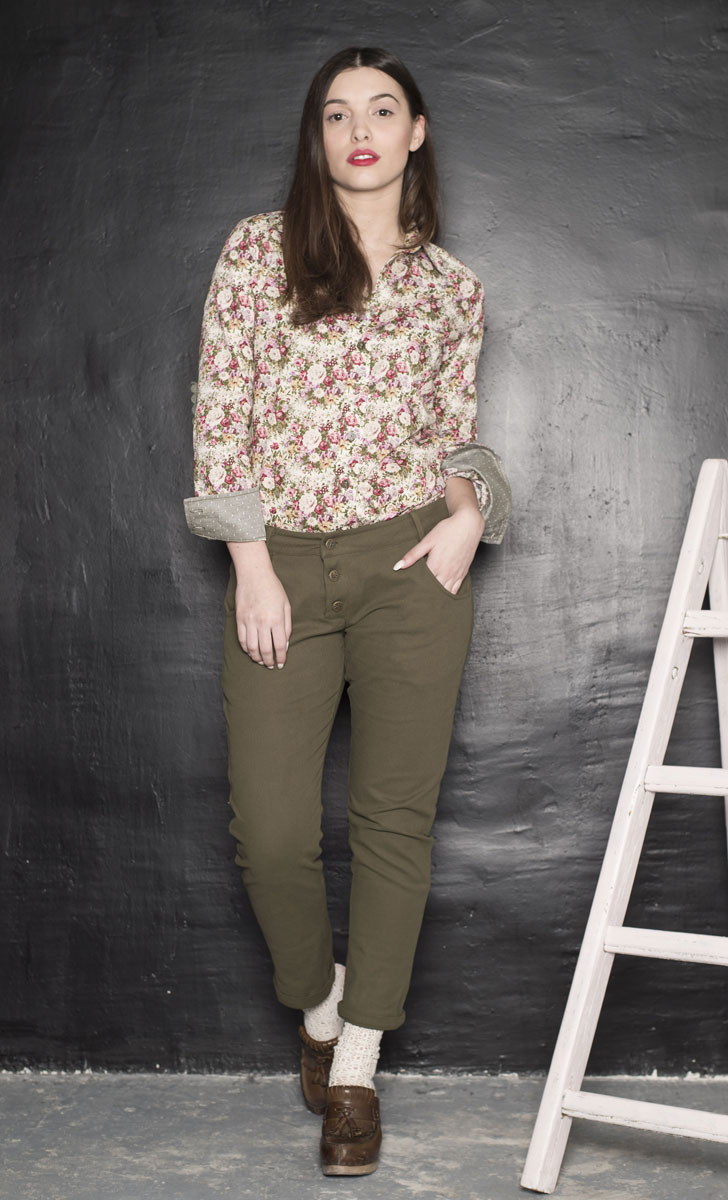 Chemise Liberty Kaki - Collection Workeur Chemise Liberty Kaki - Collection Workeur