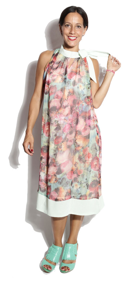 Robe Marie Vert d'O - Power Girl Robe Marie Vert d'O - Power Girl