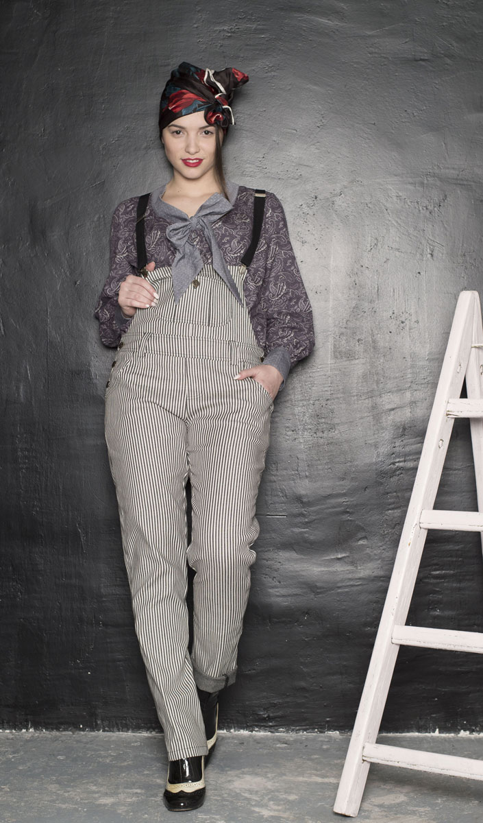 Salopette Soho Black - Collection Workeur Salopette Soho Black - Collection Workeur