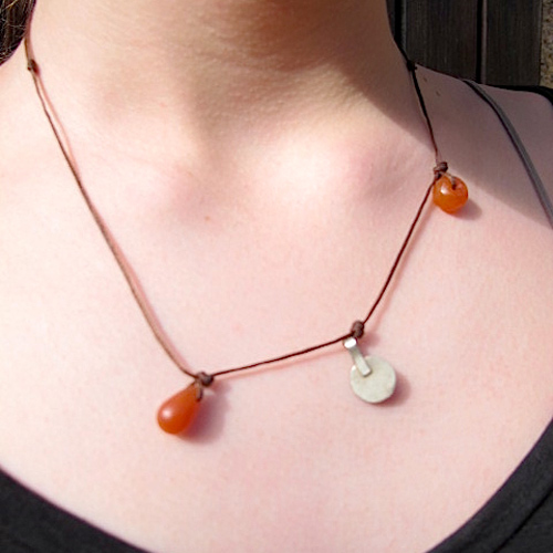 Collier grigri Zouina