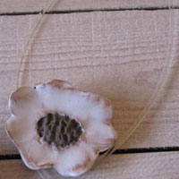 Collier c�ramique mate