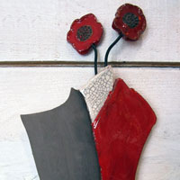 Composition murale Vase tulipe
