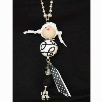 Sautoir Mounette Gribouillage