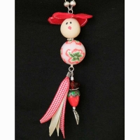 Sautoir Mounette Grosse fleur