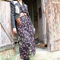 Robe longue Blackbird