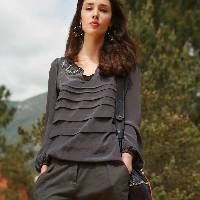 Blouse Lou brod�e de perles