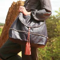 Sac-seau en cuir Owl