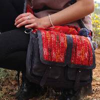 Sac en cuir � bandouli�re Pelikan