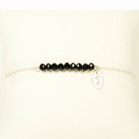 Bracelet plaqu� argent Tige BR19