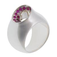 Bague Ivresse argent et saphirs