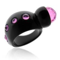 Bague Somnambule Or Noir