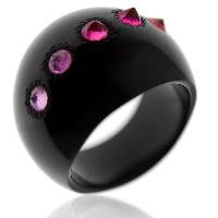Bague V�nus Or Noir