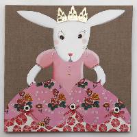 Tableau Princesse Lapine