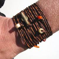 Bracelet en cuir Tombouctou