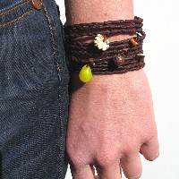 Bracelet en cuir Dakhla