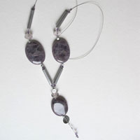 Sautoir pendentif acier Hera