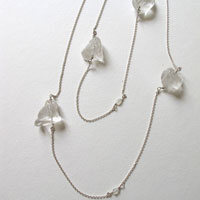 Sautoir cristal de roche Eurysth�e