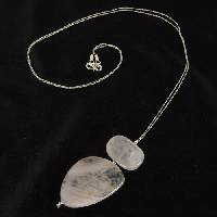Pendentif quartz rose SIRIUS