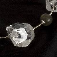 Collier fil d�argent VEDA