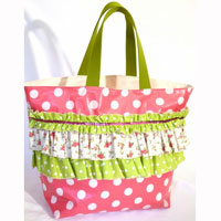 Sac cabas Le Sud�rose fuchsia