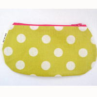 Pochette Charlotte vert anis