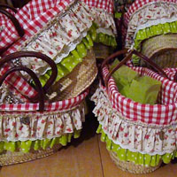 Panier de Marseille pois verts