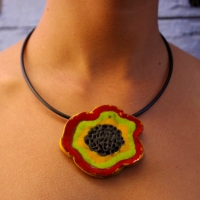 Collier Poppy BOB Fleur � parfumer