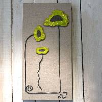 Tableau toile de lin