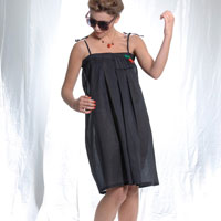 Robe de plage Sylvette � pois