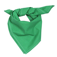 Foulard VARESE Noellia vert � pois