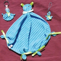 Ensemble Doudou polaire pour b�b�, Maman et Papa