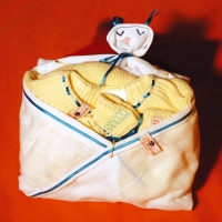 Trousseau hiver cadeau de naissance coton bio