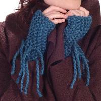 Mitaines � p�le nord � Canard tricot�es main