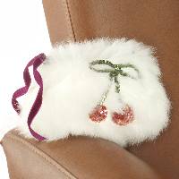 Porte monnaie Cerises en lapin