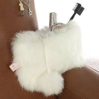 Pochette V�nus en lapin v�ritable